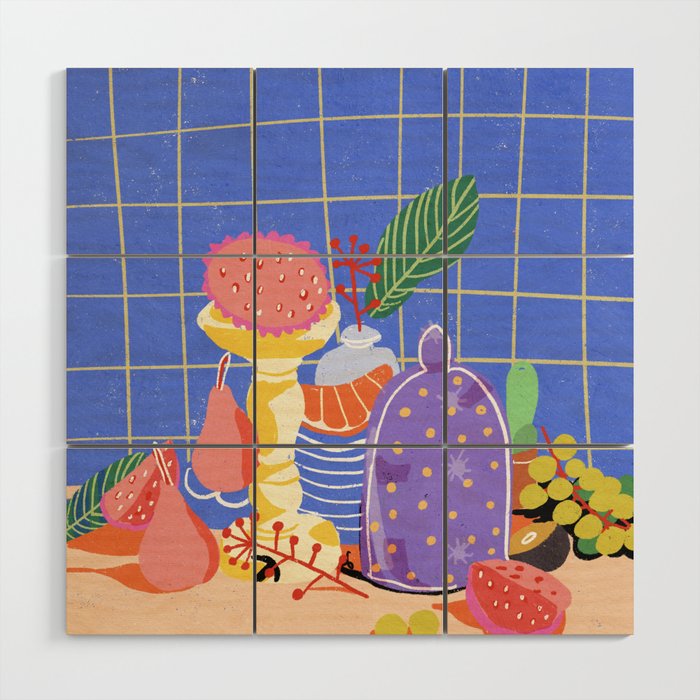 Rainbow still life #2 Wood Wall Art Gallery Image 1