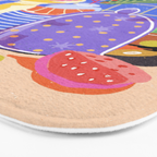 Rainbow still life #2 Bath Mat Gallery Image 3