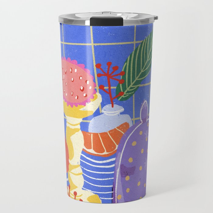 Rainbow still life #2 Travel Mug Gallery Image 1