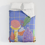 Rainbow still life #2 Duvet Cover Gallery Image 6