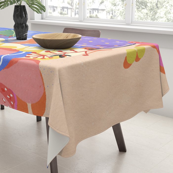 Rainbow still life #2 Tablecloth Gallery Image 3