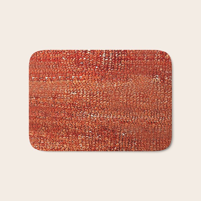Bakhshaish Rug Detail Print Bath Mat Gallery Image 1