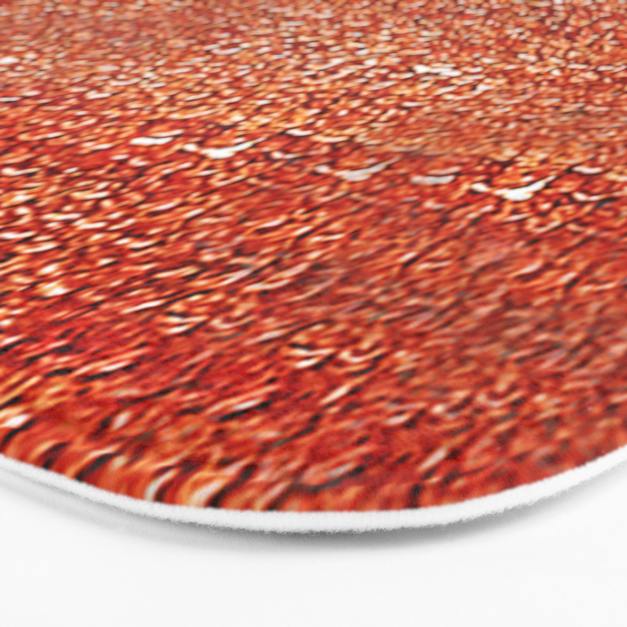 Bakhshaish Rug Detail Print Bath Mat Gallery Image 3