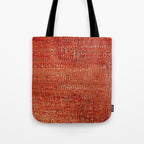 Bakhshaish Rug Detail Print Tote Bag Gallery Image 1