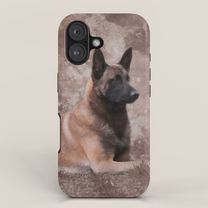 Malinois  Belgian shepherd - Mechelaar iPhone Case Gallery Image 1