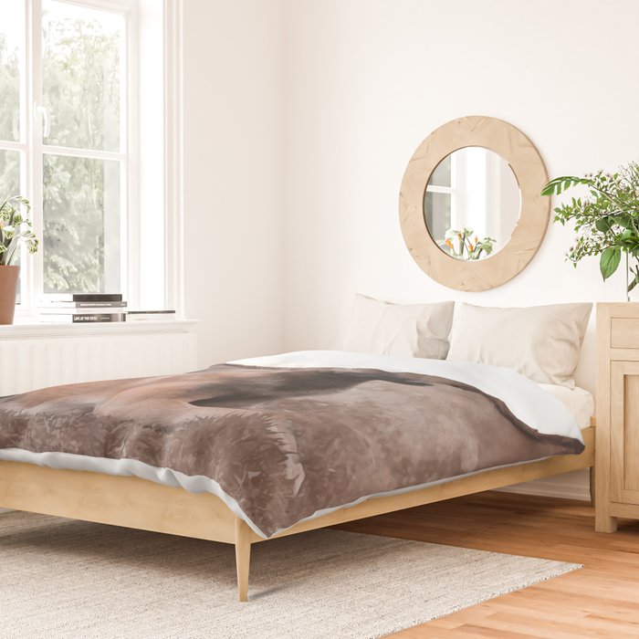 Malinois  Belgian shepherd - Mechelaar Duvet Cover Gallery Image 2