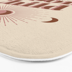 Vintage Moon Child Bath Mat Gallery Image 3