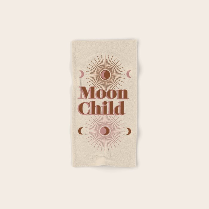 Vintage Moon Child Towels Gallery Image 1