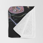 Witch Potion Garden Throw Blanket Gallery Image 3
