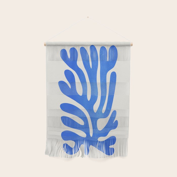 Marseille Blue: Matisse Color Paper Cutouts 03 Wall Hanging Gallery Image 1