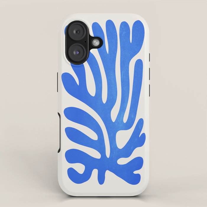 Marseille Blue: Matisse Color Paper Cutouts 03 iPhone Case Gallery Image 1