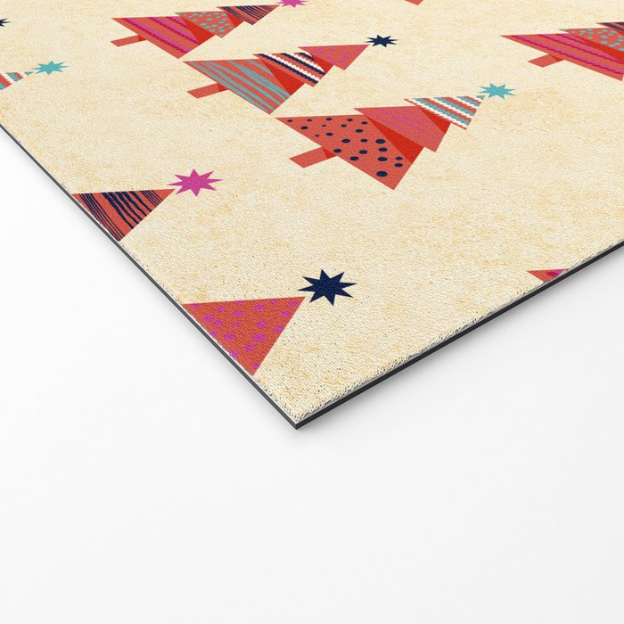 Three Christmas Trees Welcome Mat Gallery Image 2