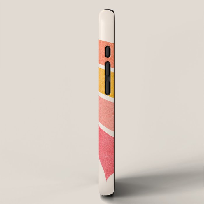 Whimsical Vintage Rainbow Waves iPhone Case Gallery Image 2