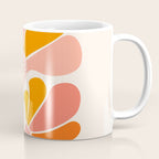 Floral Disco Party - 70s Style Wildflowers Coffee Mug Gallery Image 1