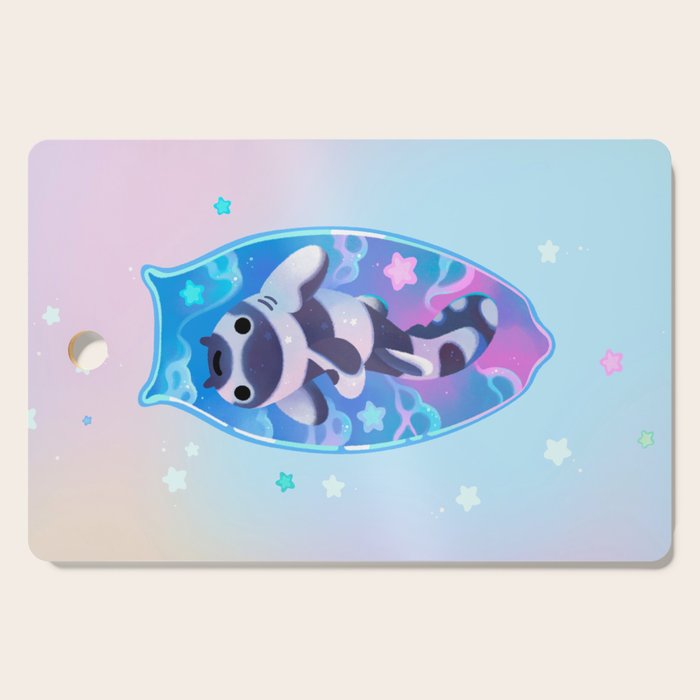 Mermaid's purse (shark egg) Cutting Board Gallery Image 1