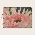 Pink germini dahlia flower 3 Laptop Sleeve Gallery Image 2