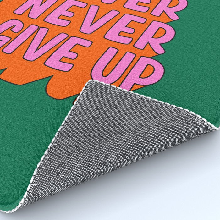 Never, Never Give Up Rug Gallery Image 4