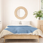Abstract Shapes 37-Blue Duvet Cover Gallery Image 3