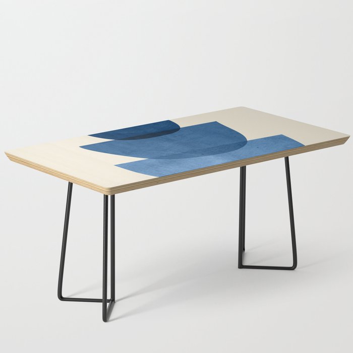 Abstract Shapes 37-Blue Coffee Table Gallery Image 1