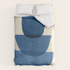 Abstract Shapes 37-Blue Comforter Gallery Image 6