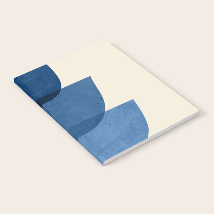 Abstract Shapes 37-Blue Notebook Gallery Image 2