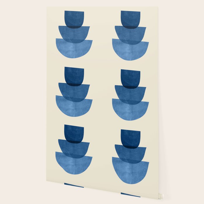 Abstract Shapes 37-Blue Wallpaper Gallery Image 2