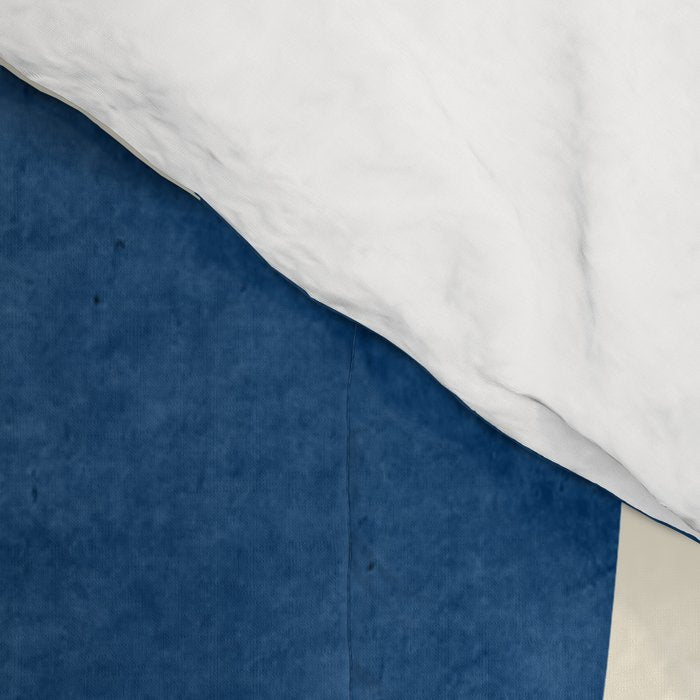 Abstract Shapes 37-Blue Comforter Gallery Image 4