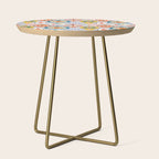 Christmas retro baubles no3 Side Table Gallery Image 1