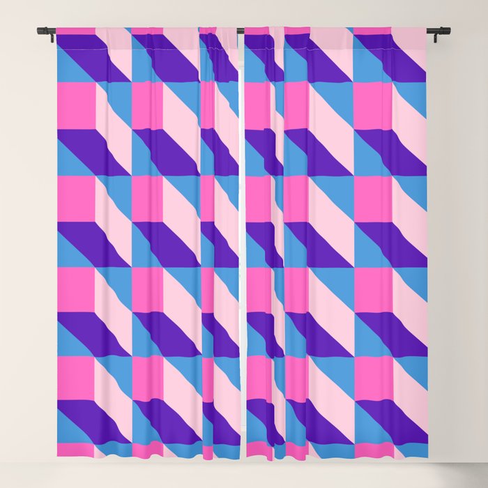 Geometric 01A Window Curtain Gallery Image 5
