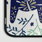 Swedish Dala Horse - Navy & Mint Palette Laptop Sleeve Gallery Image 3