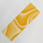 Abstract Wavy Stripes LXXXVI Yoga Mat Gallery Image 1