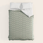 Dragonfly Pattern V Sage Green Comforter Gallery Image 6