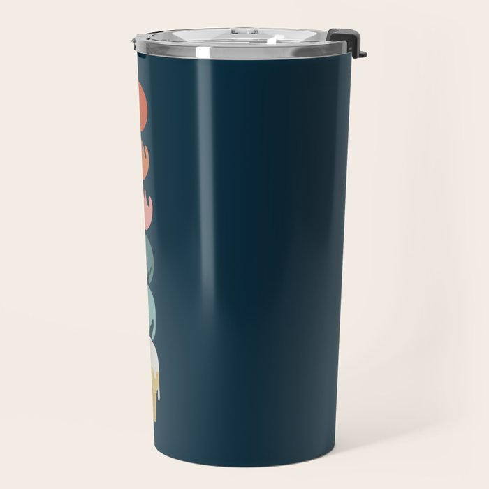 Cat Landscape 181: Cooling Down Travel Mug Gallery Image 2