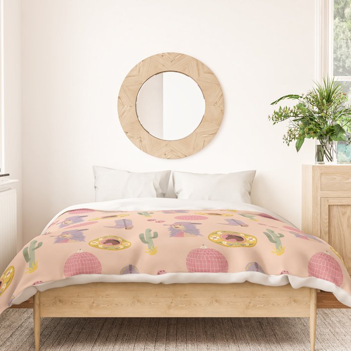 Disco Cowgirl Duvet Cover Gallery Image 3