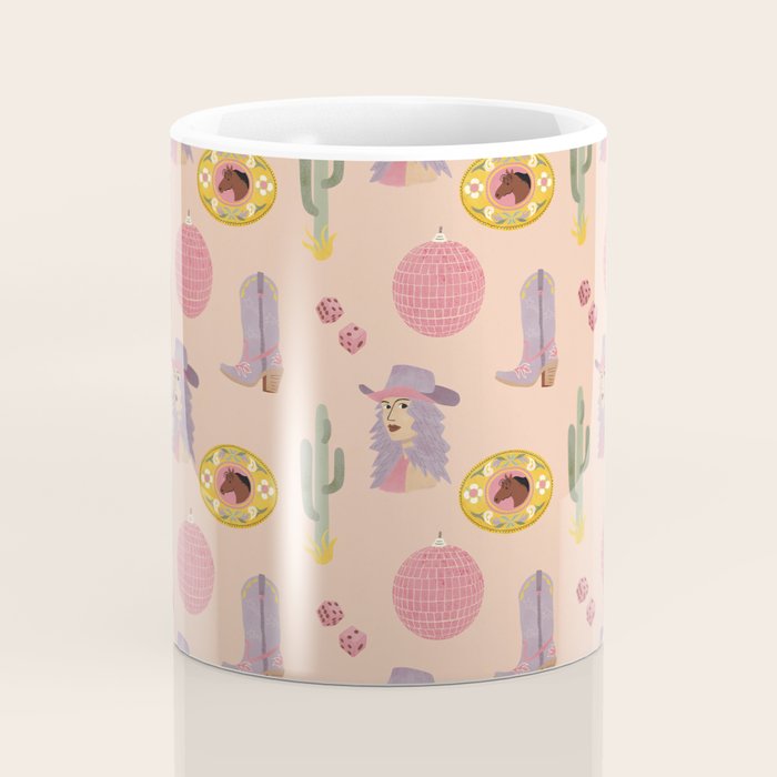 Disco Cowgirl Coffee Mug Gallery Image 4