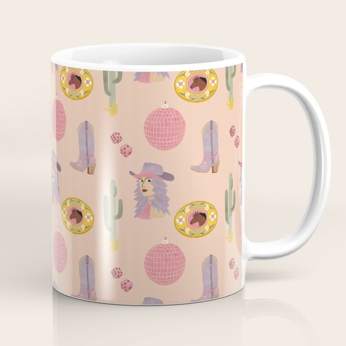 Disco Cowgirl Coffee Mug Gallery Image 1