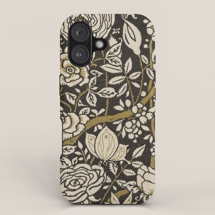 Nouveau Birds And Flowers iPhone Case Gallery Image 1