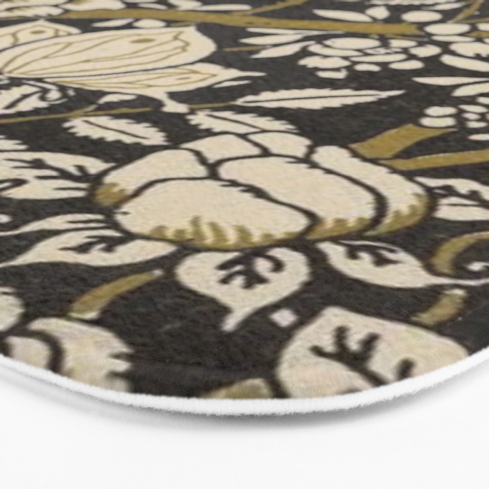 Nouveau Birds And Flowers Bath Mat Gallery Image 3