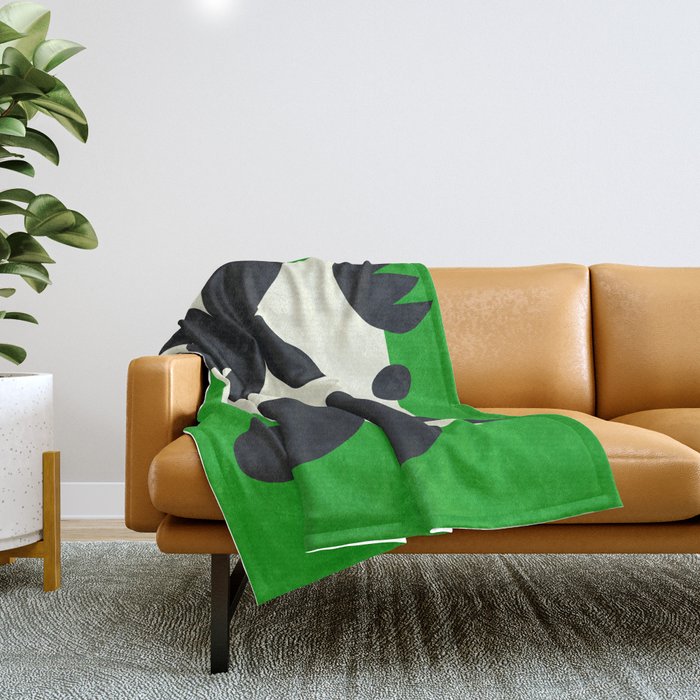 Abstract-Botanical 36 Throw Blanket Gallery Image 1