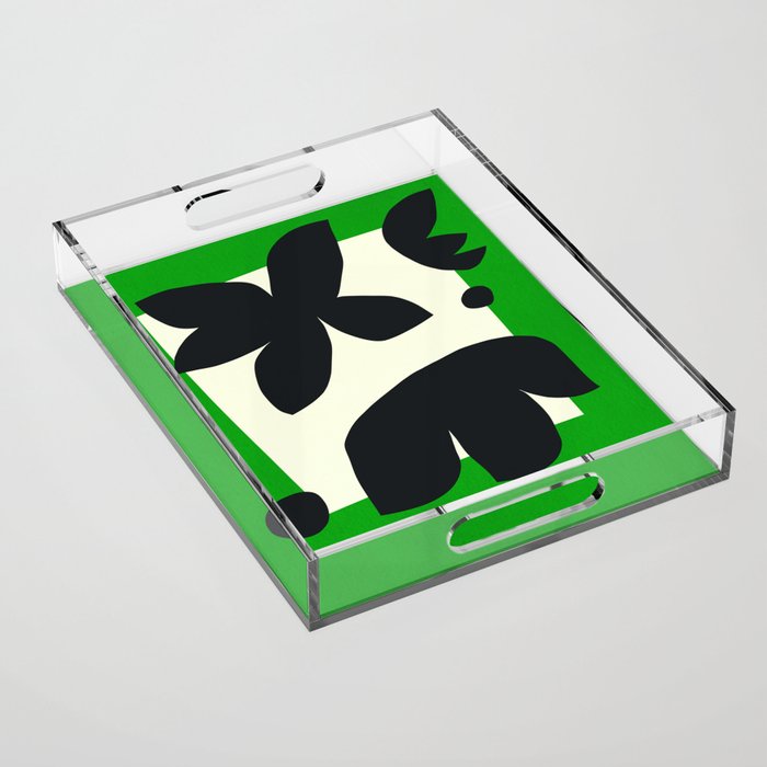 Abstract-botanical 36 Acrylic Tray Gallery Image 1