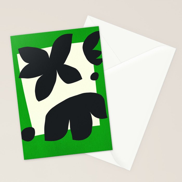 Abstract-botanical 36 Stationery Card Gallery Image 2