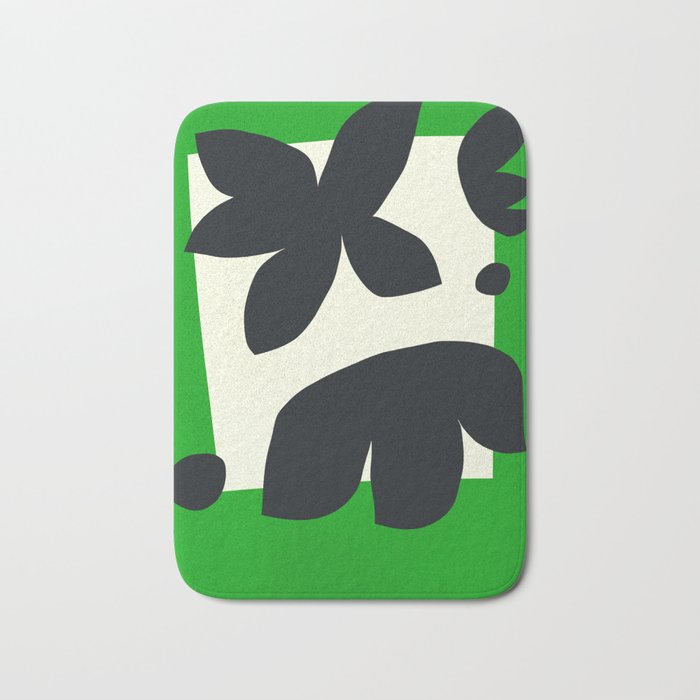 Abstract-botanical 36 Bath Mat Gallery Image 1