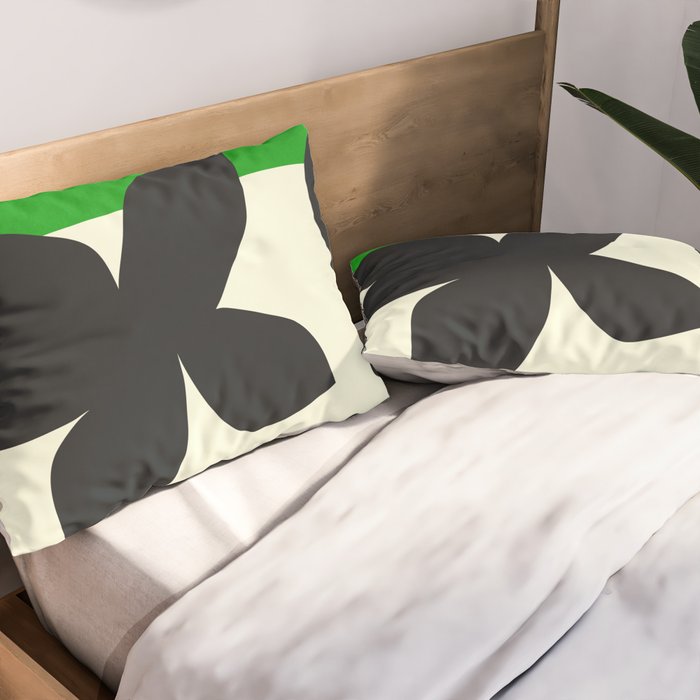 Abstract-botanical 36 Pillow Sham Gallery Image 2