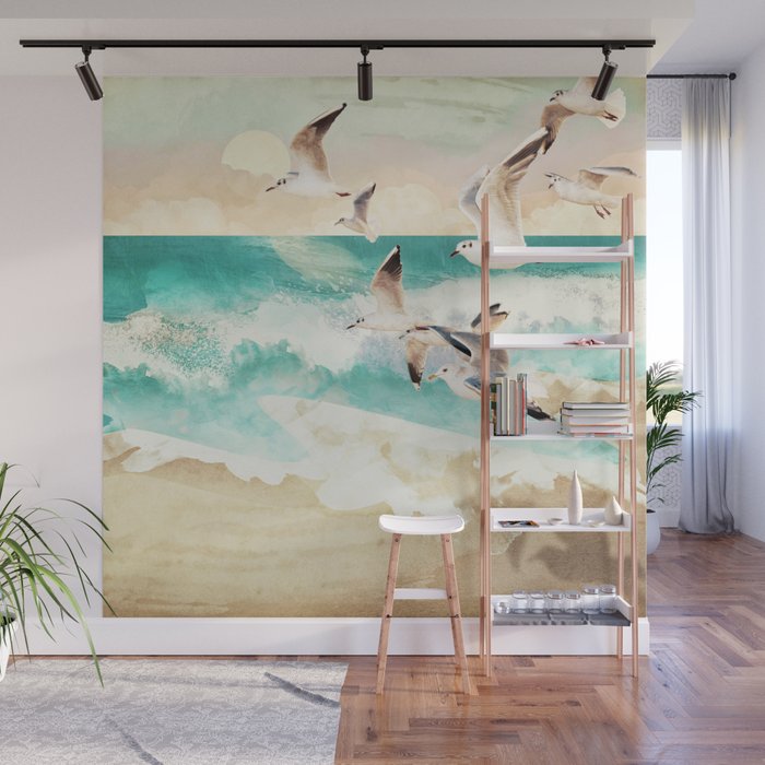 Summer Flight Wall Mural Gallery Image 1