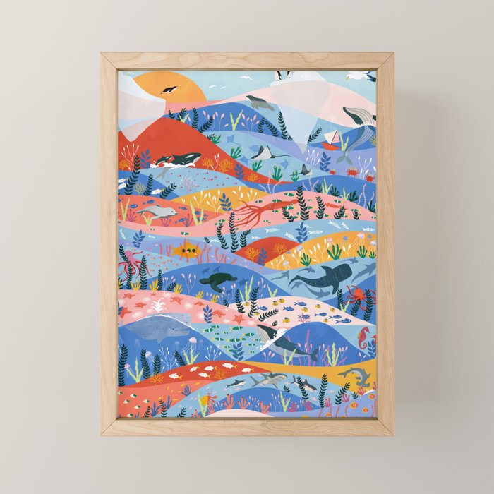 oceans Mini Art Print Gallery Image 1