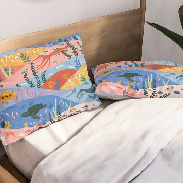 oceans Pillow Sham Gallery Image 2