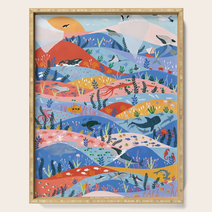 oceans Serving Tray Gallery Image 1