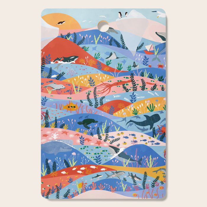 oceans Cutting Board Gallery Image 1