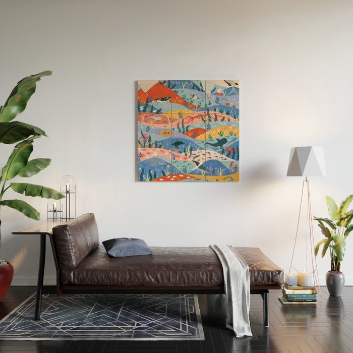oceans Wood Wall Art Gallery Image 2