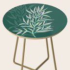 animal patterned Willow twig emerald Side Table Gallery Image 2
